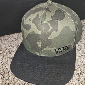 Vans Mens Camo Flat Rim Hat